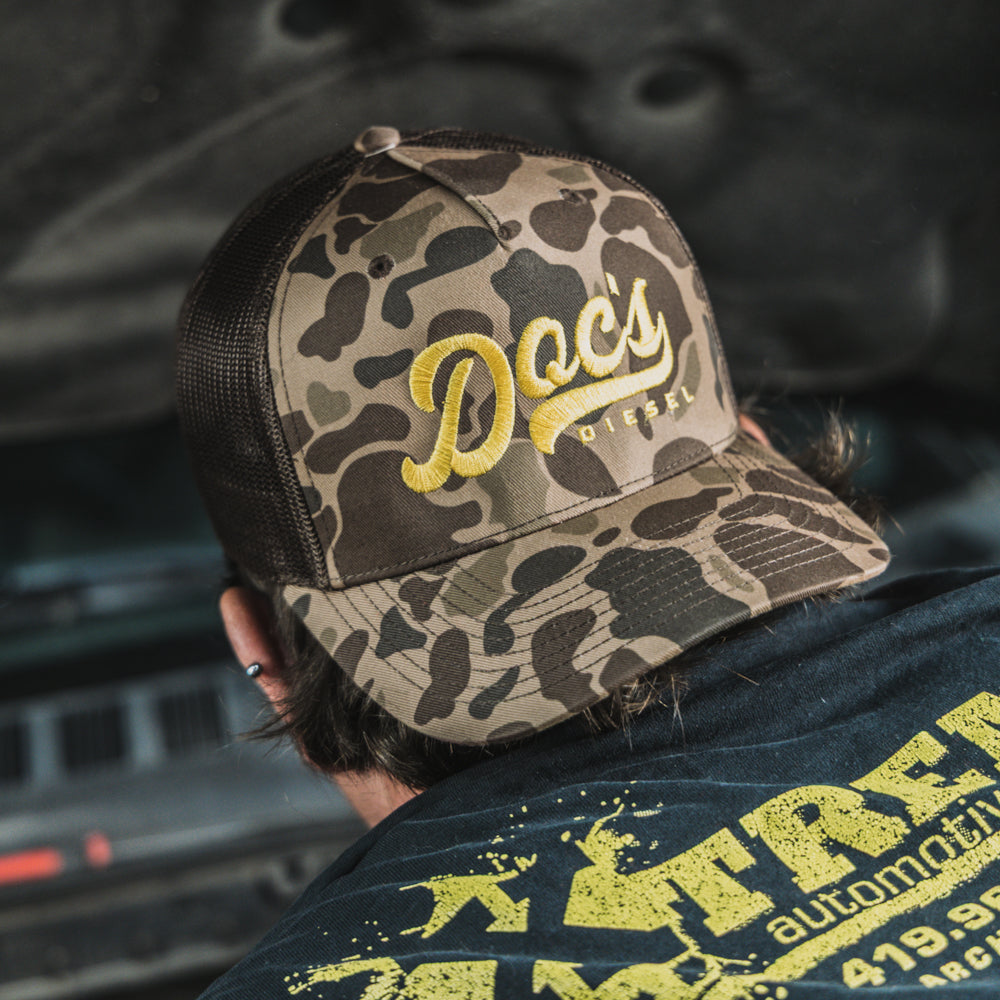 Doc's Diesel Camo Trucker Hat