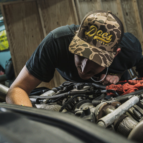 Doc's Diesel Camo Trucker Hat