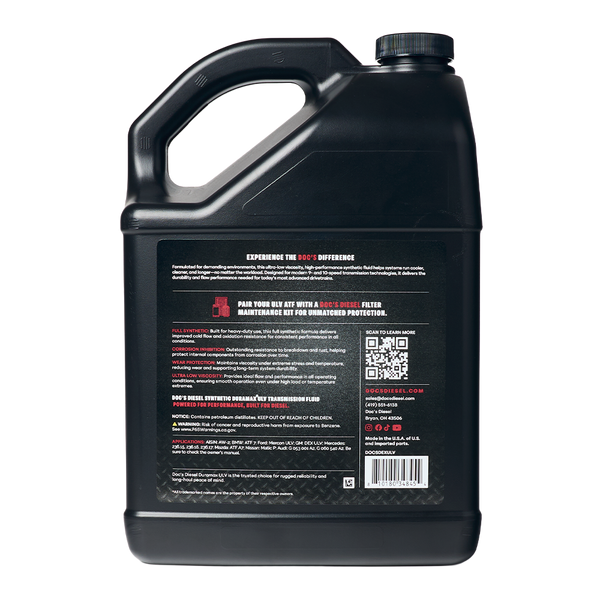 Doc’s Diesel Duramax ULV Full Synthetic Automatic Transmission Fluid brand_Doc's Diesel