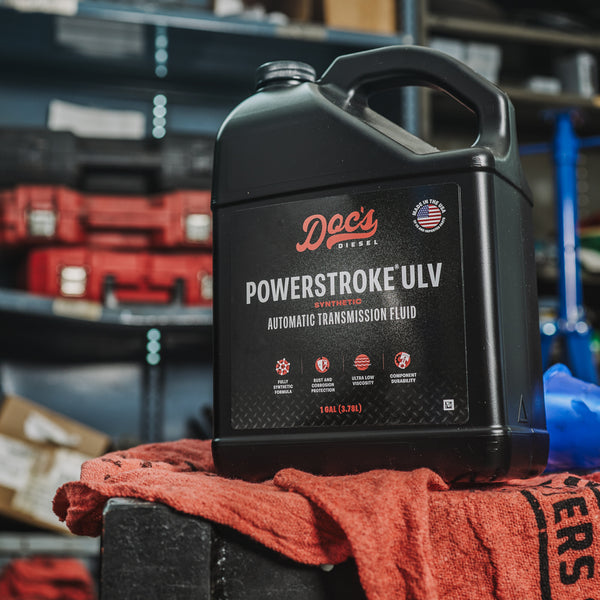 Doc’s Diesel Powerstroke ULV Full Synthetic Automatic Transmission Fluid Lifestyle