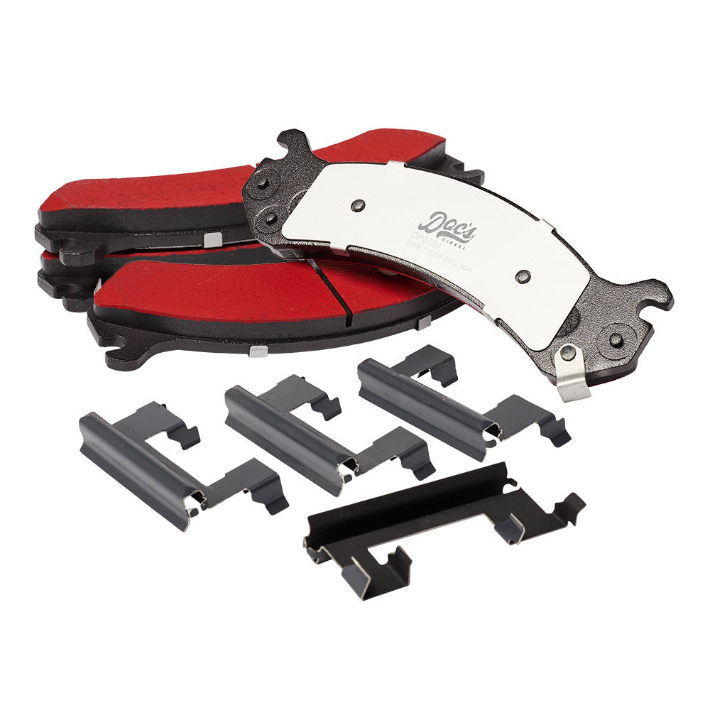 Doc's Diesel Chevrolet/GMC 6.6L Duramax SRW Severe Duty Front Brake Pads 2001-2007