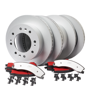 Doc's Diesel Chevrolet/GMC 6.6L Duramax Front and Rear Brake Pads and Rotors Kit 2011-2019