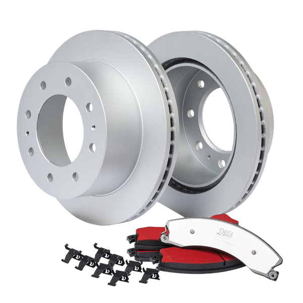 Doc's Diesel Chevrolet/GMC 6.6L Duramax Rear Brake Pads and Rotors Kit 2011-2019