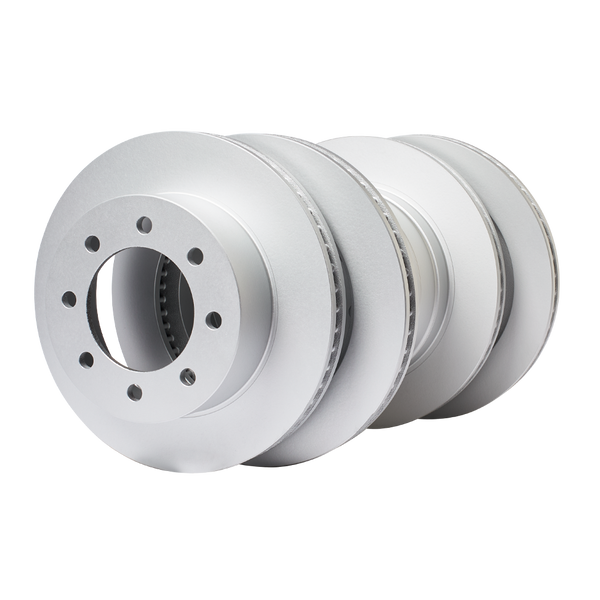 Doc's Diesel RAM 5.9L Cummins High Carbon Front and Rear Brake Rotors Kit 2003-2008
