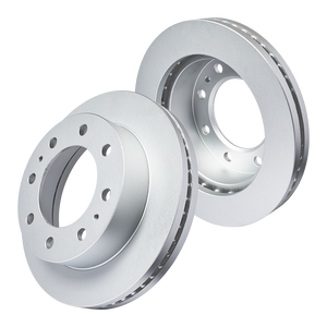 Doc's Diesel Chevrolet/GMC 6.6L Duramax DRW High Carbon Front Brake Rotor Set 2001-2010