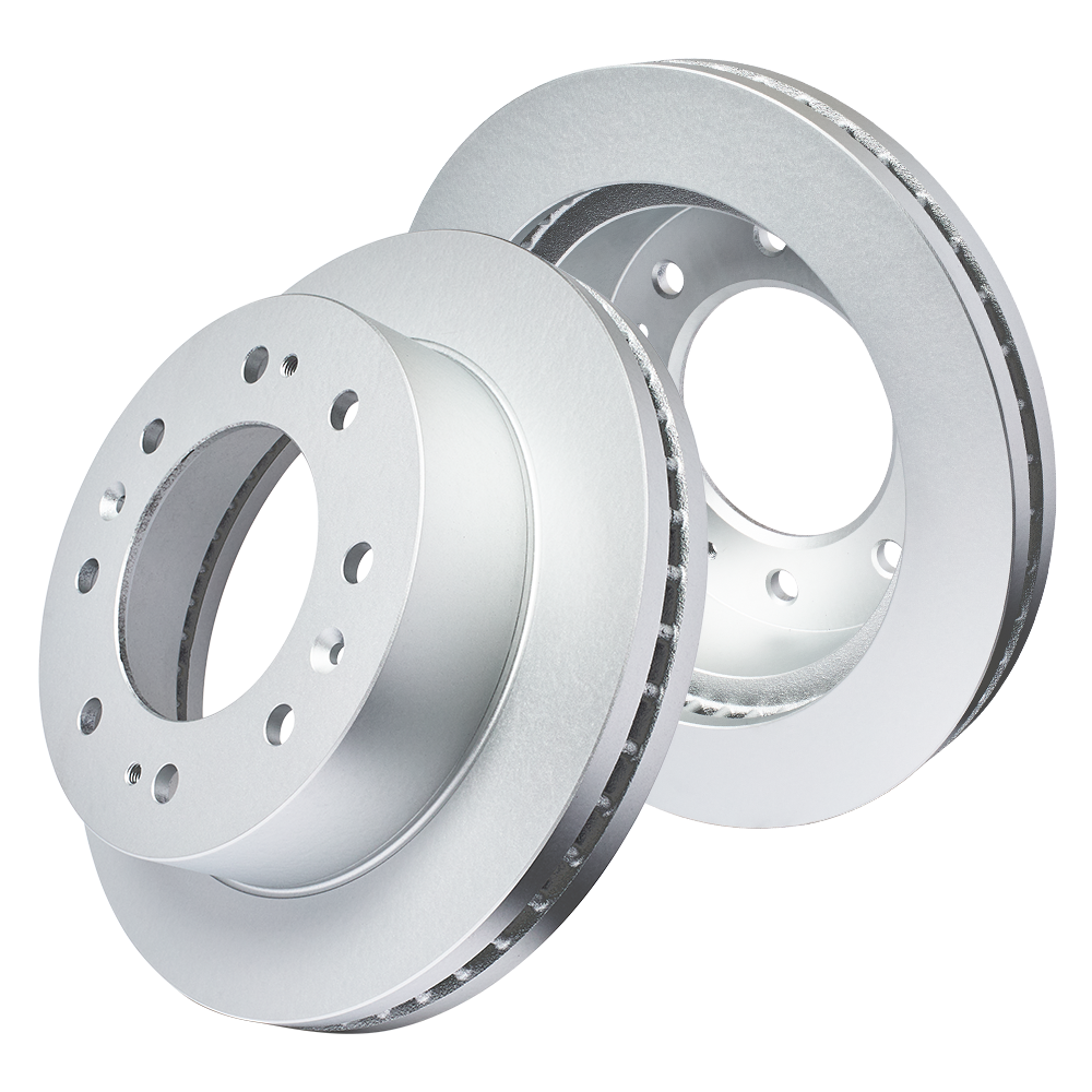 Doc's Diesel Chevrolet/GMC 6.6L Duramax High Carbon Front Brake Rotor Set 2011-2024