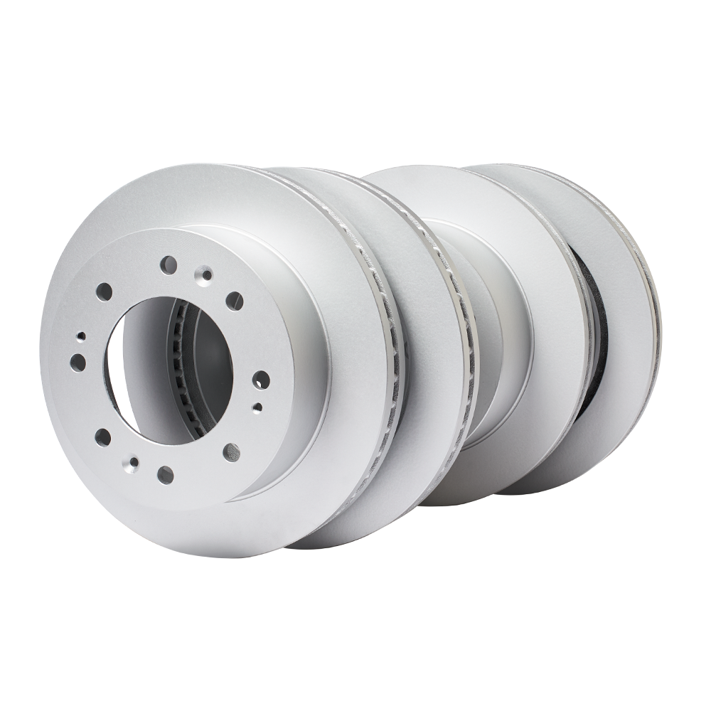 Doc's Diesel Chevrolet/GMC 6.6L Duramax High Carbon Front and Rear Brake Rotors Kit 2011-2024