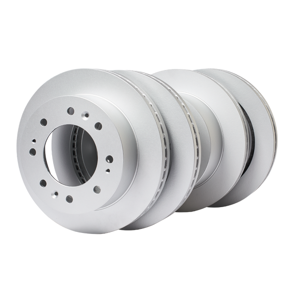 Doc's Diesel Chevrolet/GMC 6.6L Duramax High Carbon Front and Rear Brake Rotors Kit 2011-2025