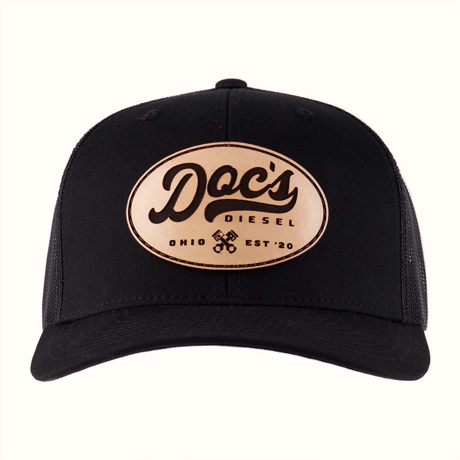 Doc's Diesel Staple Snapback Hat front view