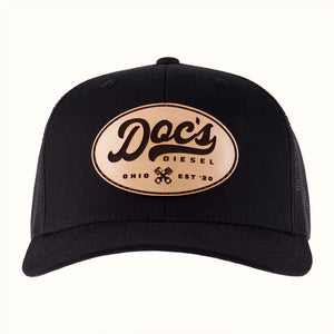 Doc's Diesel Staple Snapback Hat front view