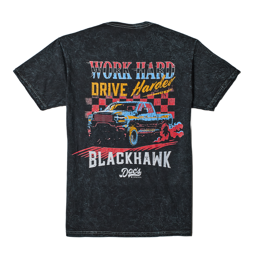 Doc's Diesel Black Hawk Vintage Tee