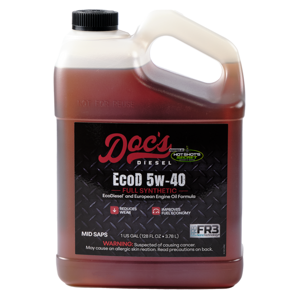 Doc's Diesel The EcoD 5W-40 Full Synthetic EcoDiesel Engine Oil Quantity 1
