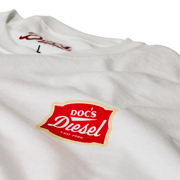 Doc's Diesel Farm Life Tee graphic closeup front