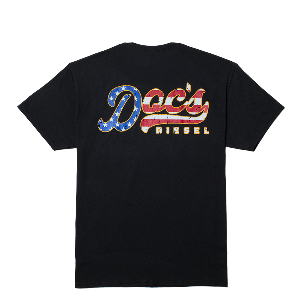 Doc's Diesel Limited Edition 'Murica T-Shirt back graphic