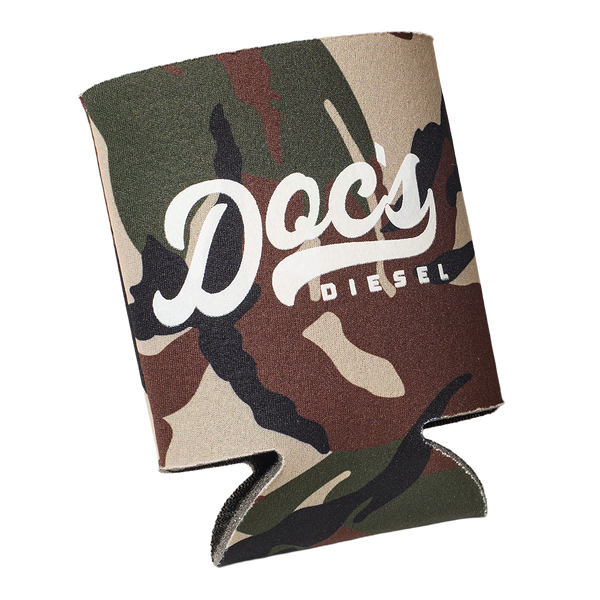 Doc's Diesel Diesel Can Koozies - Camo