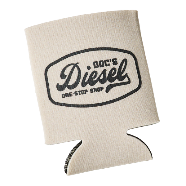 Doc's Diesel Diesel Can Koozies - Beige
