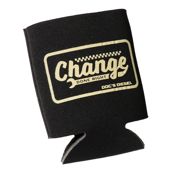 Doc's Diesel Diesel Can Koozies - Black