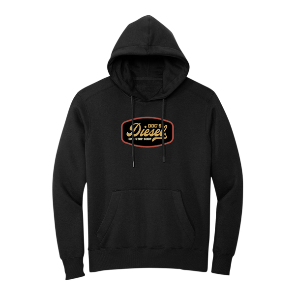 Doc's Diesel Black Shop Hoodie