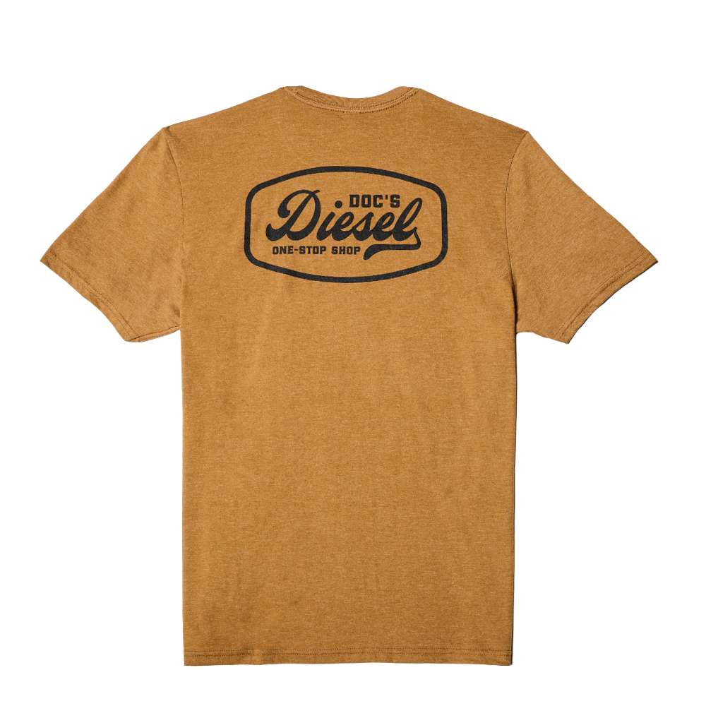 Doc'c Diesel Shop T-Shirt | Duck Brown – Doc's Diesel