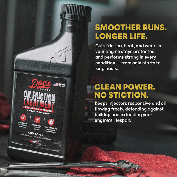 Doc's Diesel Oil Friction Treatment Enhanced Brand Content 2