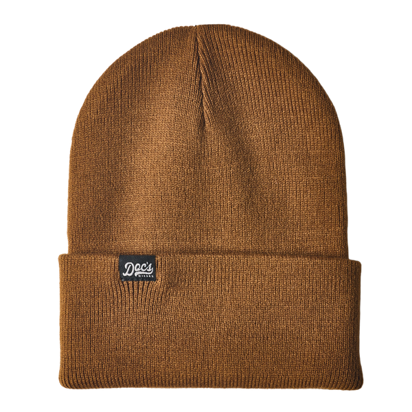 Doc's Diesel Cold Steel Beanie Brown