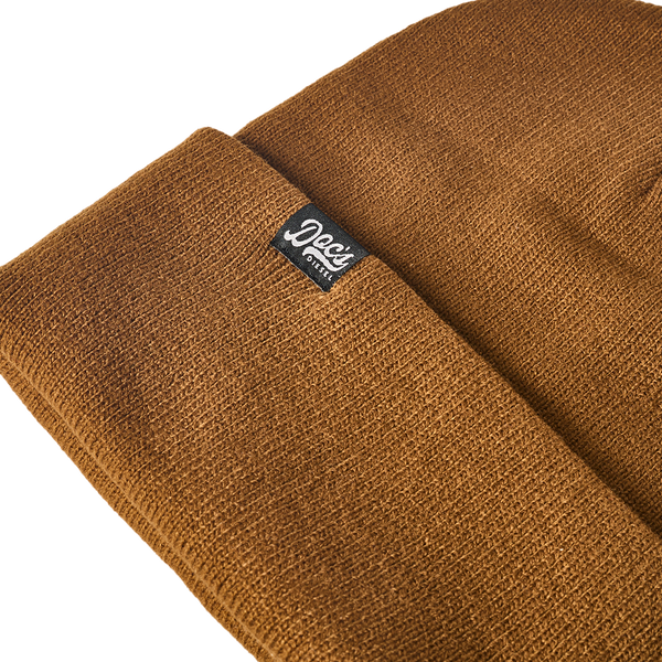 Doc's Diesel Cold Steel Beanie Brown