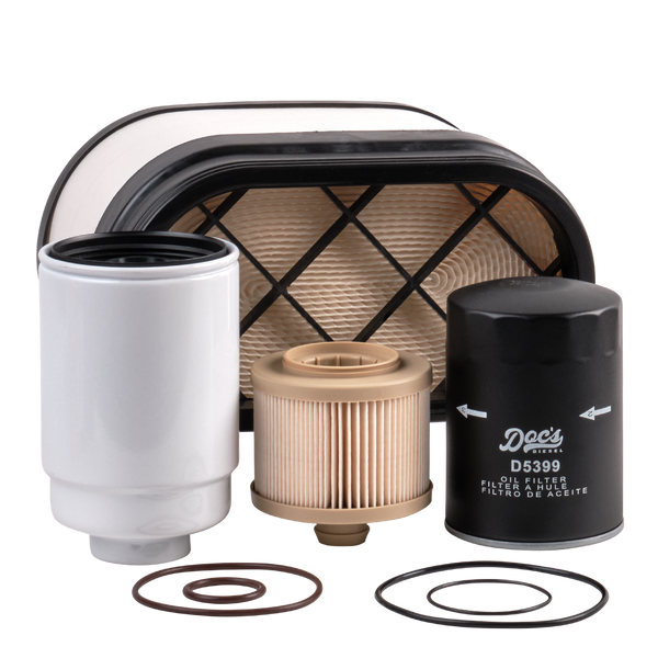 Doc's Diesel Chevrolet/GMC Express, Savanna 6.6L Duramax Filter Set 2006-2014