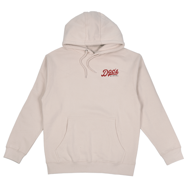 Doc's Staple Hoodie Tan front