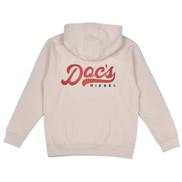 Doc's Staple Hoodie Tan back