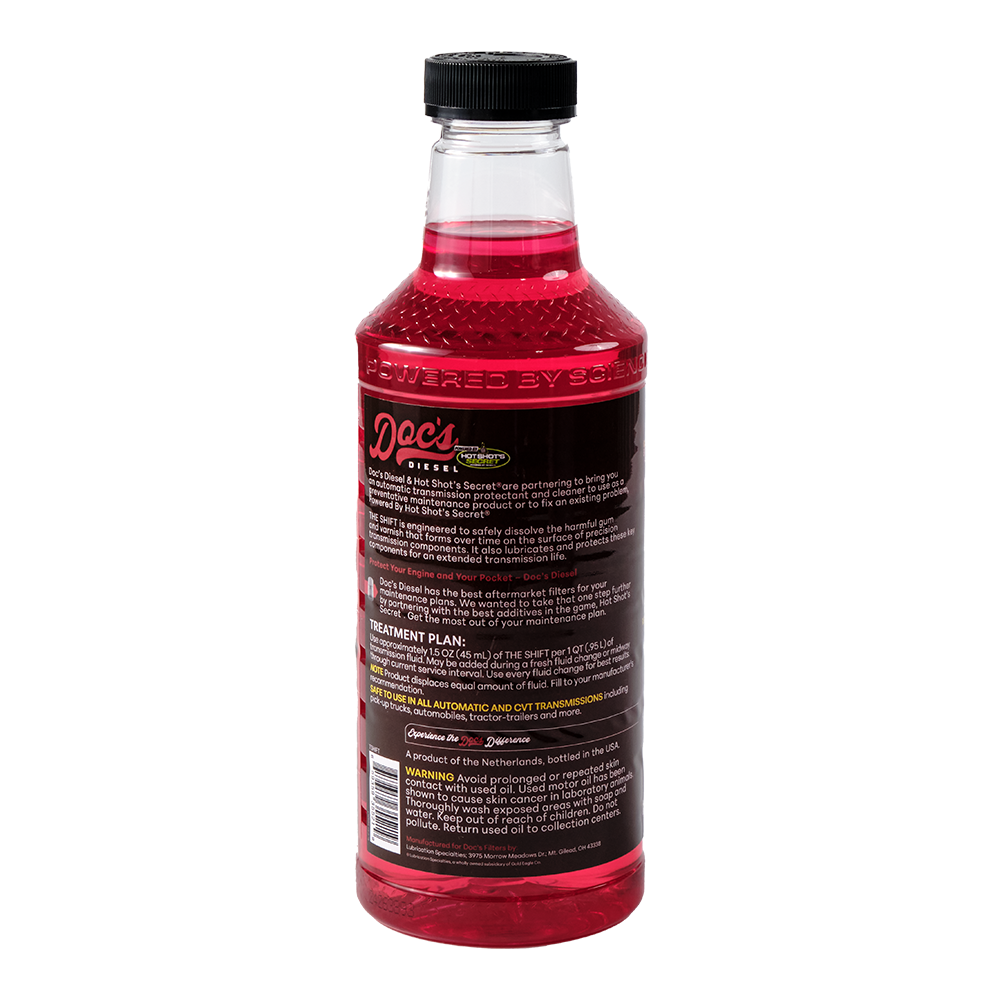 Doc's Diesel x Hot Shot's Secret The Shift Automatic Transmission Protectant + Cleaner