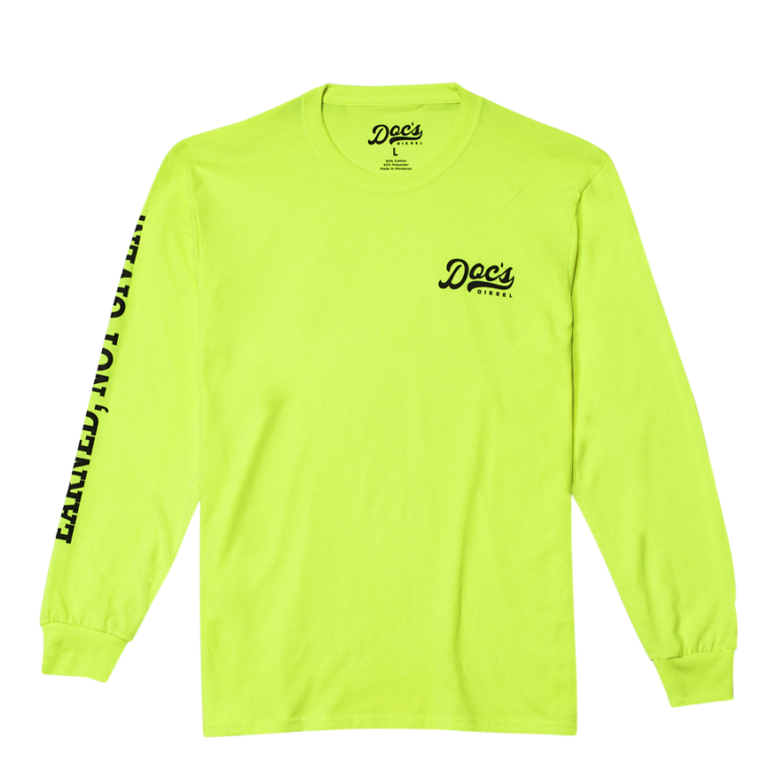 Doc's Diesel Work Hard High-Vis Long Sleeve