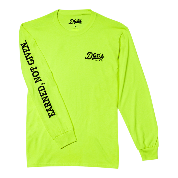 Doc's Diesel Work Hard High-Vis Long Sleeve