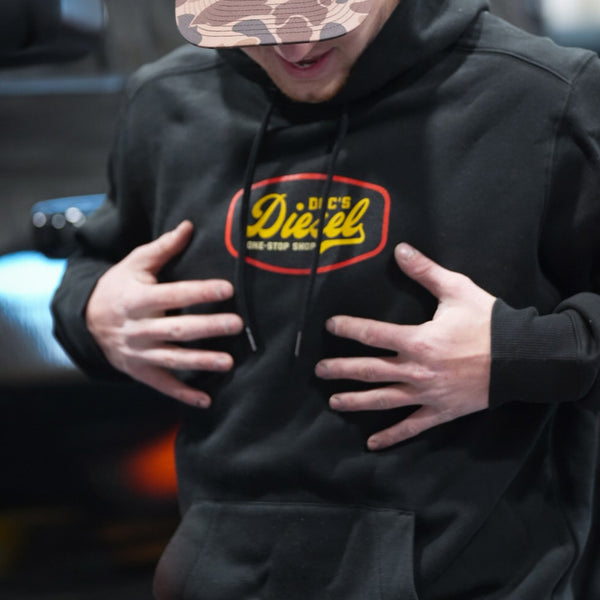 Doc's Diesel Black Shop Hoodie