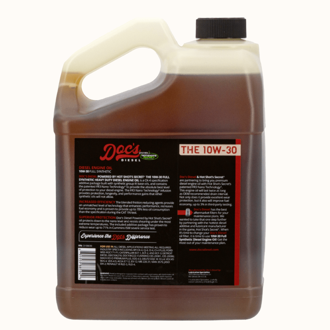 Doc's Diesel Doc's Diesel THE 10W30 Full Synthetic Heavy Duty Diesel Oil