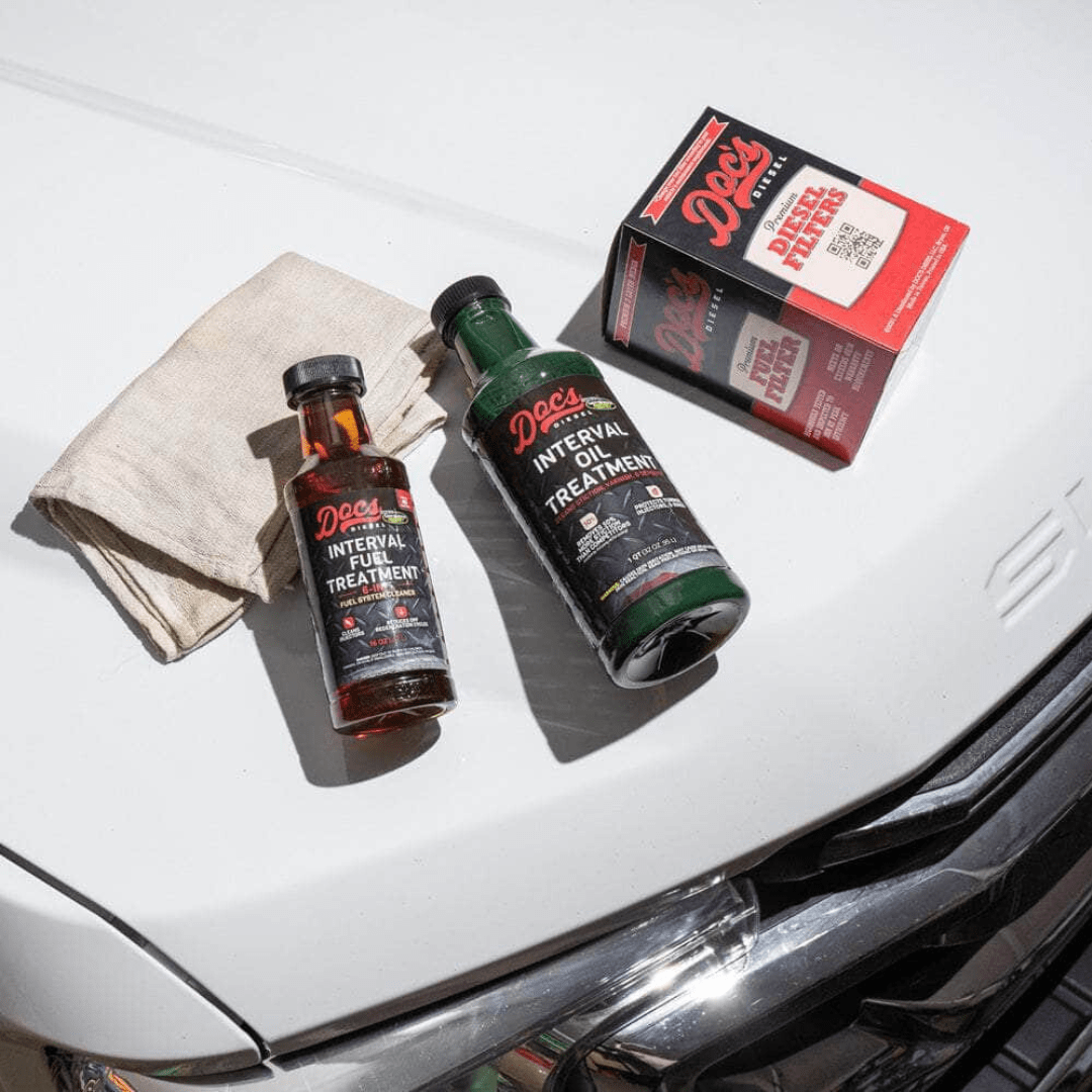 Doc's Diesel x Hot Shot's Secret Interval Diesel Fuel + Oil Treatment