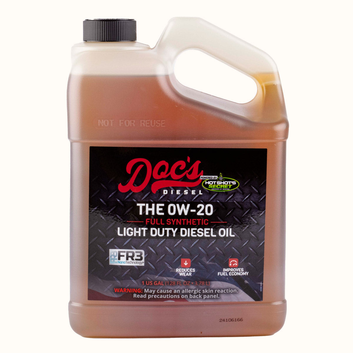 Doc's Diesel The 0W-20 Full Synthetic Heavy Duty Diesel Oil Quantity 1