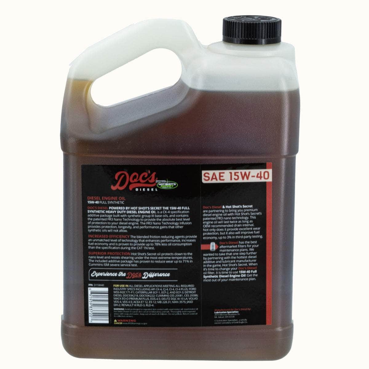 Doc's Diesel Doc's Diesel THE 15W40 Full Synthetic Heavy Duty Diesel Oil