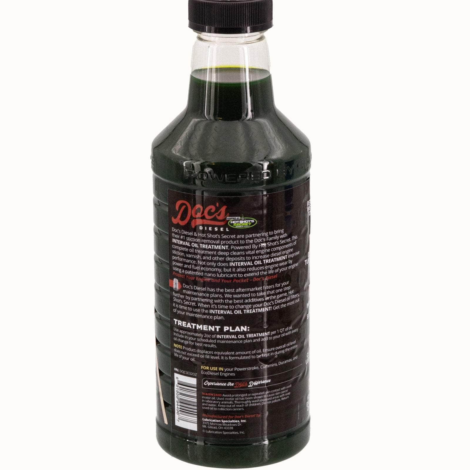 Doc's Diesel x Hot Shot's Secret Interval Fuel Treatment + Oil ...