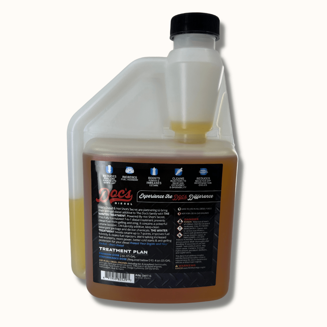 Doc's Diesel Doc's Diesel x Hot Shot's Secret THE WINTER TREATMENT Diesel Anti-Gel Additive (16oz) Squeeze Bottle