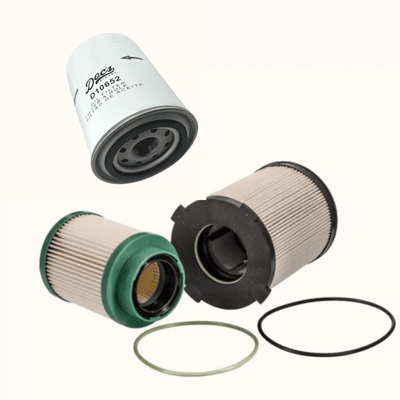 Doc's Diesel Nissan Titan XD 5.0L Cummins Filter Kit 2016-2019 | Replaces 1603-EZ40A 16403-EZ41A, 15208-EX40A